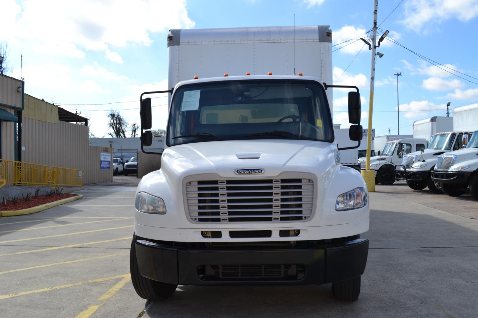 2017 WHITE /GRAY FREIGHTLINER M2-106 with an CUMMINS ISL 8.9L 300HP engine, ALLISON 3000HS AUTOMATIC transmission, located at 9172 North Fwy, Houston, TX, 77037, (713) 910-6868, 29.887470, -95.411903 - Photo#1